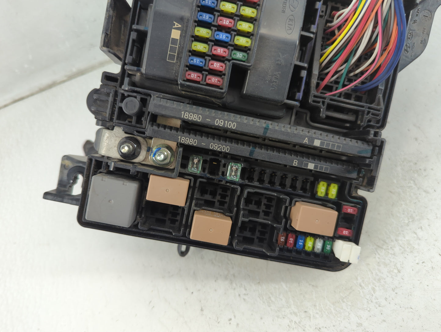 2016-2017 Hyundai Sonata Fusebox Fuse Box Panel Relay Module P/N:91950-C1820 Fits Fits 2016 2017 OEM Used Auto Parts - Oemus