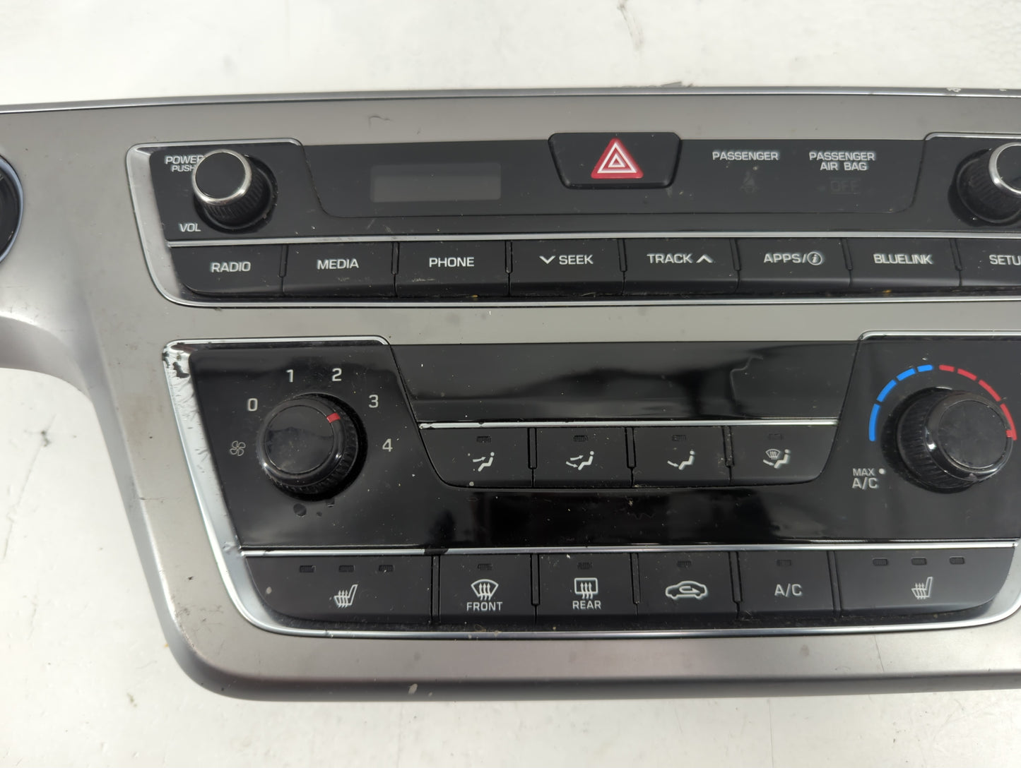2015-2017 Hyundai Sonata Climate Control Module Temperature AC/Heater Replacement P/N:94510-C2530 Fits Fits 2015 2016 2017 O