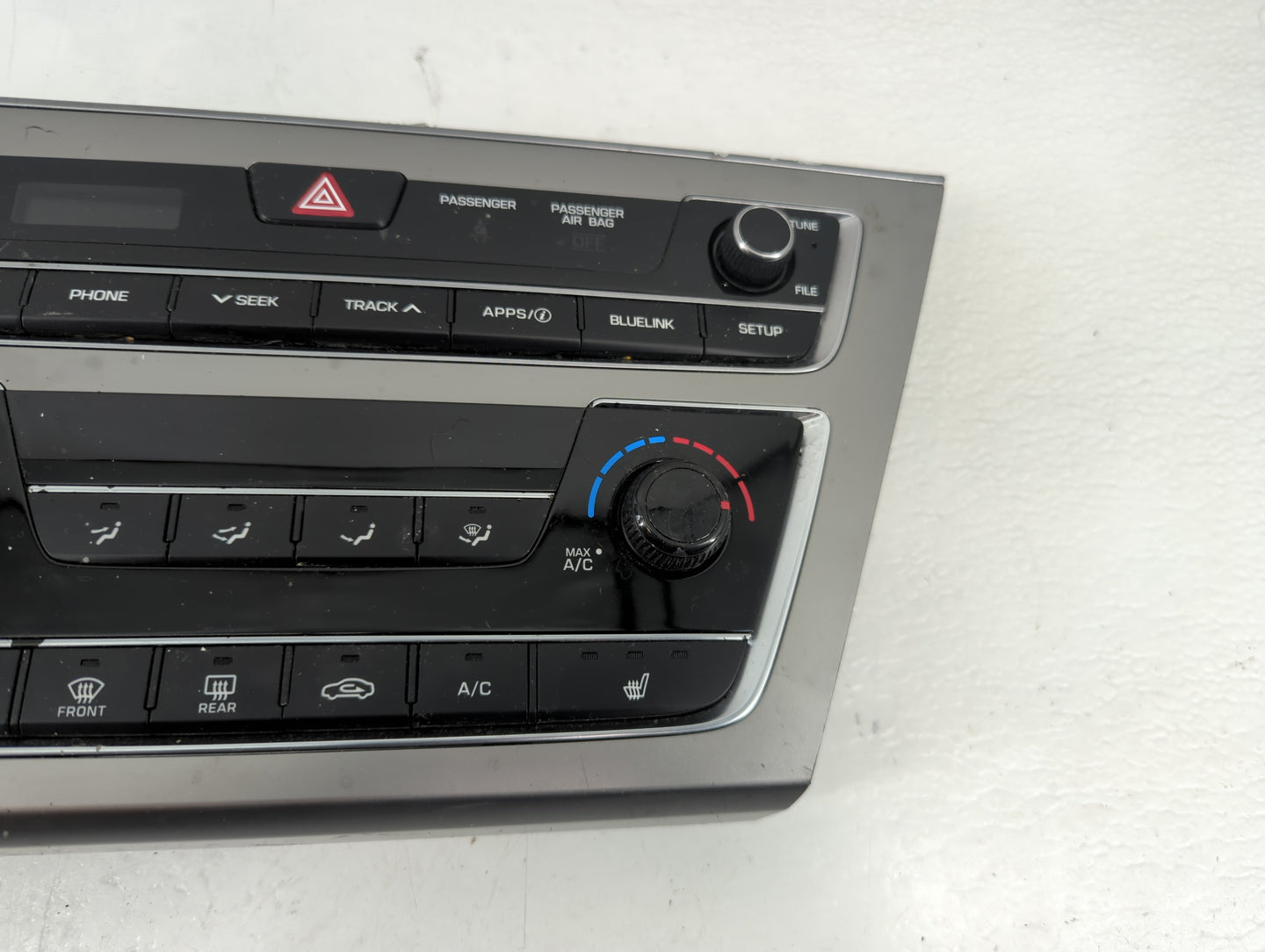 2015-2017 Hyundai Sonata Climate Control Module Temperature AC/Heater Replacement P/N:94510-C2530 Fits Fits 2015 2016 2017 O