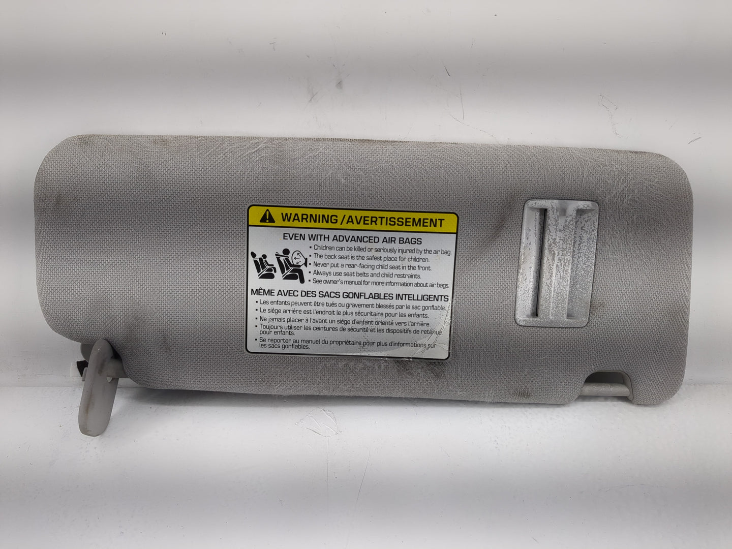 2016-2019 Hyundai Sonata Sun Visor Shade Replacement Driver Left Mirror Fits Fits 2016 2017 2018 2019 OEM Used Auto Parts - 