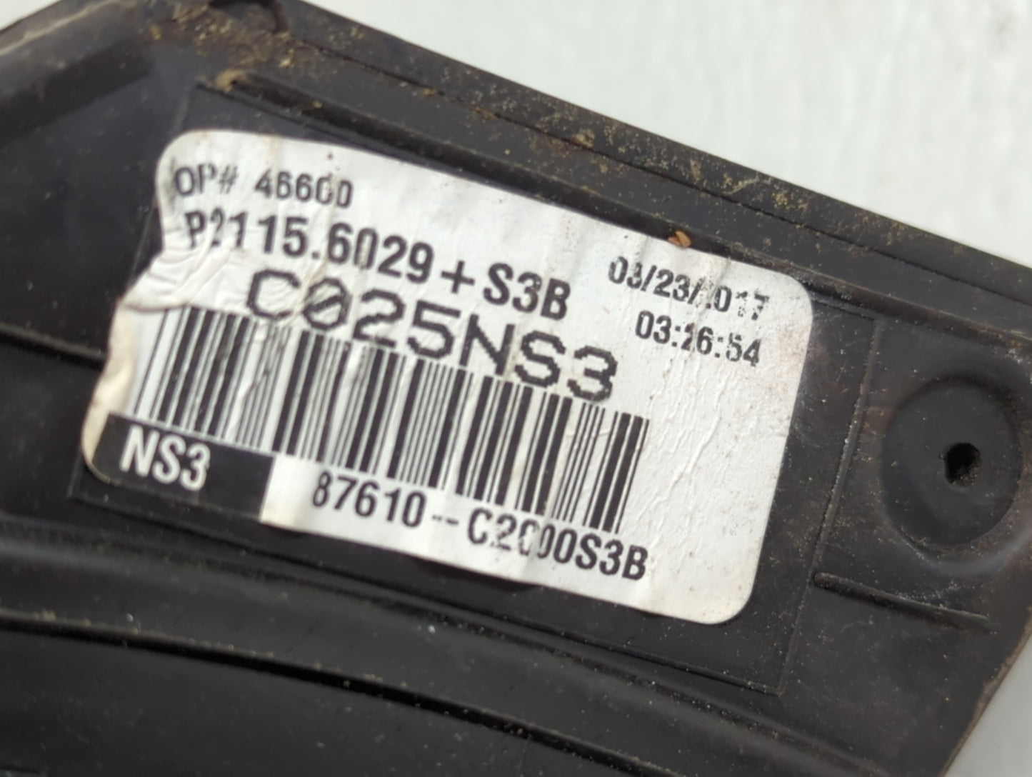 2017 Hyundai Sonata Side Mirror Replacement Driver Left View Door Mirror P/N:87610-C2000S3B C025NS3 Fits OEM Used Auto Parts