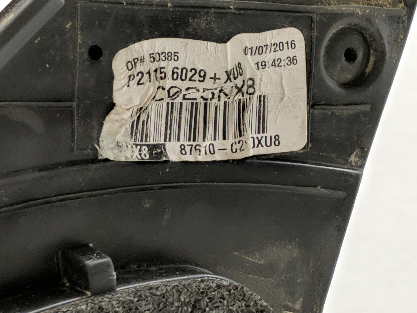 2017 Hyundai Sonata Driver Side View Mirror - Left Door Mirror OEM Used - Oemusedautoparts1.com
