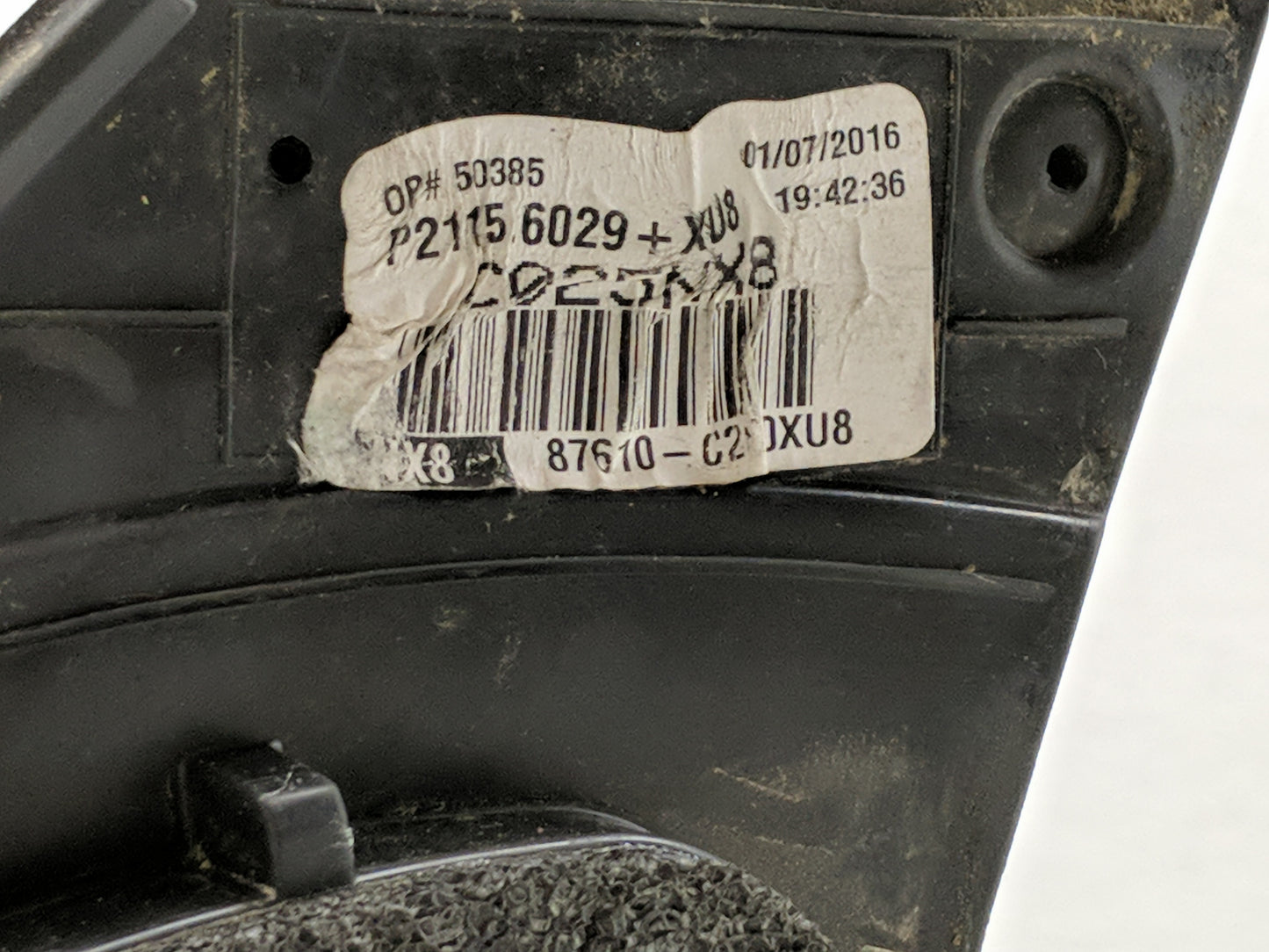 2017 Hyundai Sonata Driver Side View Mirror - Left Door Mirror OEM Used - Oemusedautoparts1.com