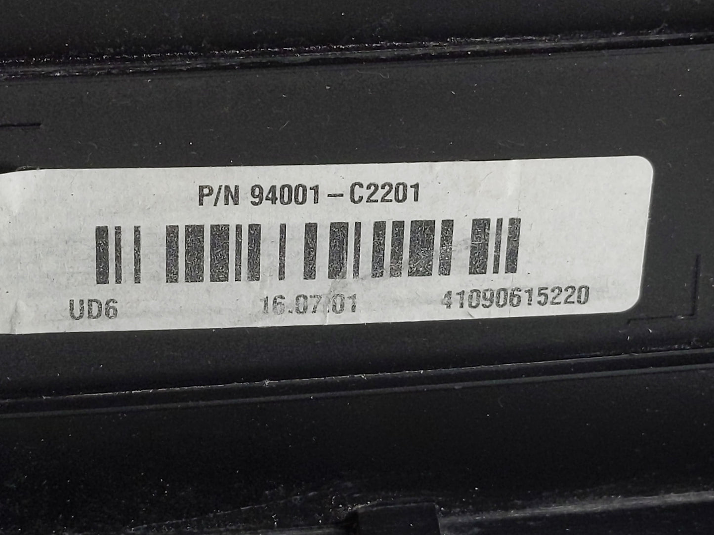 2016-2017 Hyundai Sonata Instrument Cluster Speedometer Gauges P/N:94001-C2201 Fits Fits 2016 2017 OEM Used Auto Parts - Oem