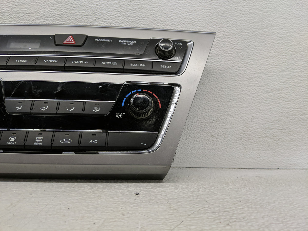 2017 Hyundai Sonata Radio AM FM Cd Player Receiver Replacement P/N:94510-C2530 OEM Used Auto Parts - Oemusedautoparts1.com