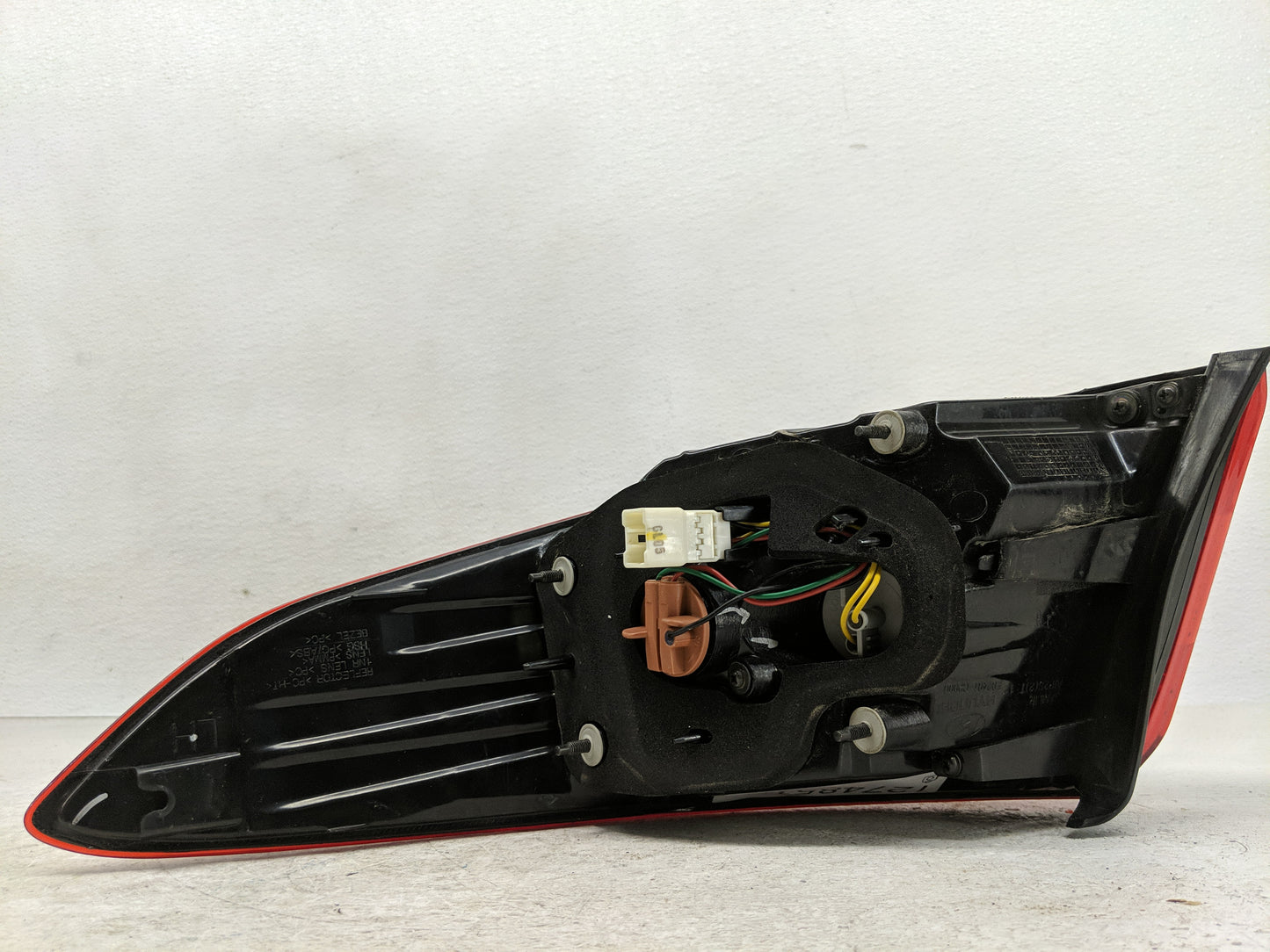 2015-2017 Hyundai Sonata Tail Light Assembly Driver Left OEM P/N:92401-C2000 Fits Fits 2015 2016 2017 OEM Used Auto Parts - 