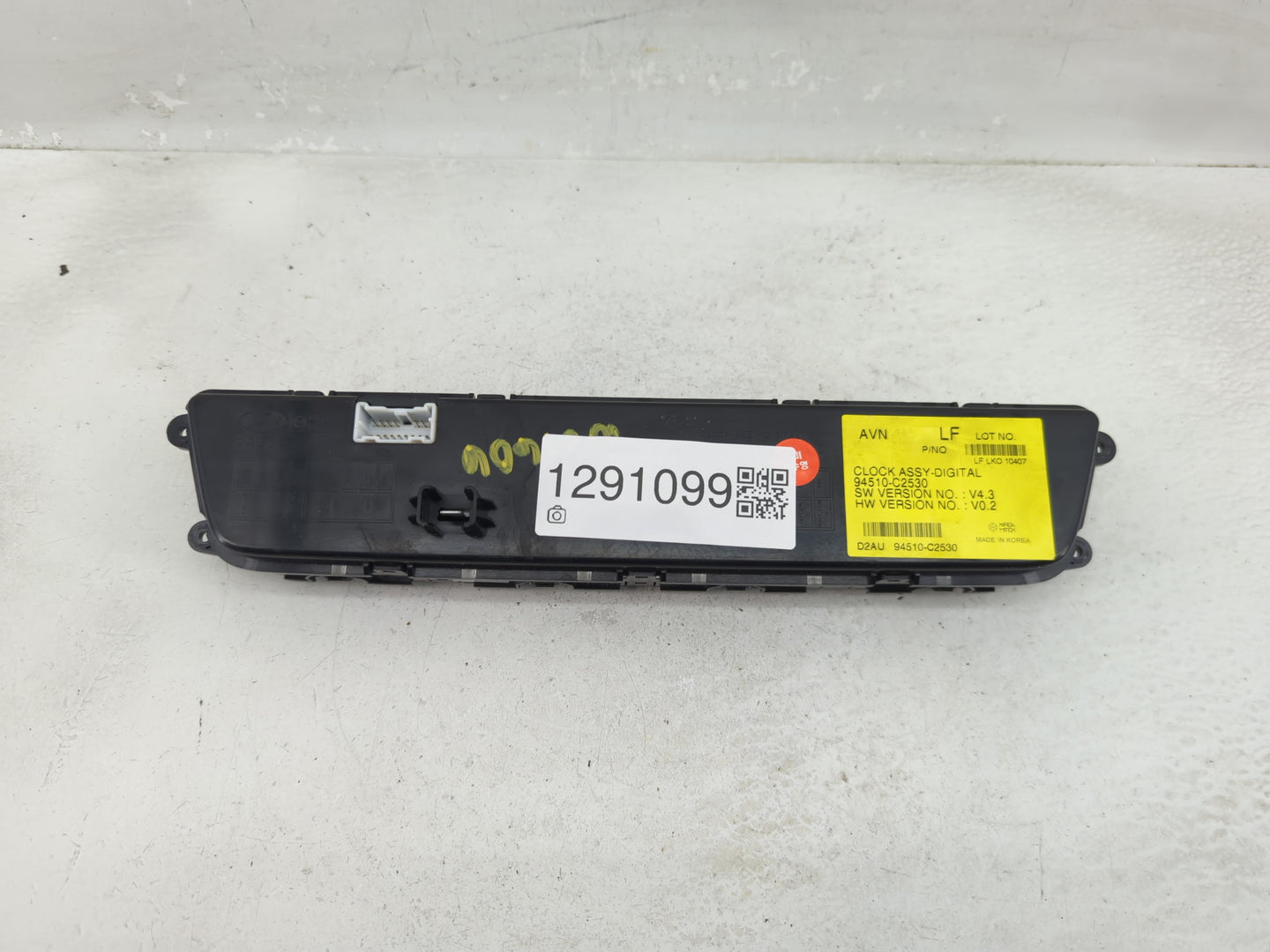 2015-2017 Hyundai Sonata Climate Control Module Temperature AC/Heater Replacement P/N:94510-C2530 Fits Fits 2015 2016 2017 O