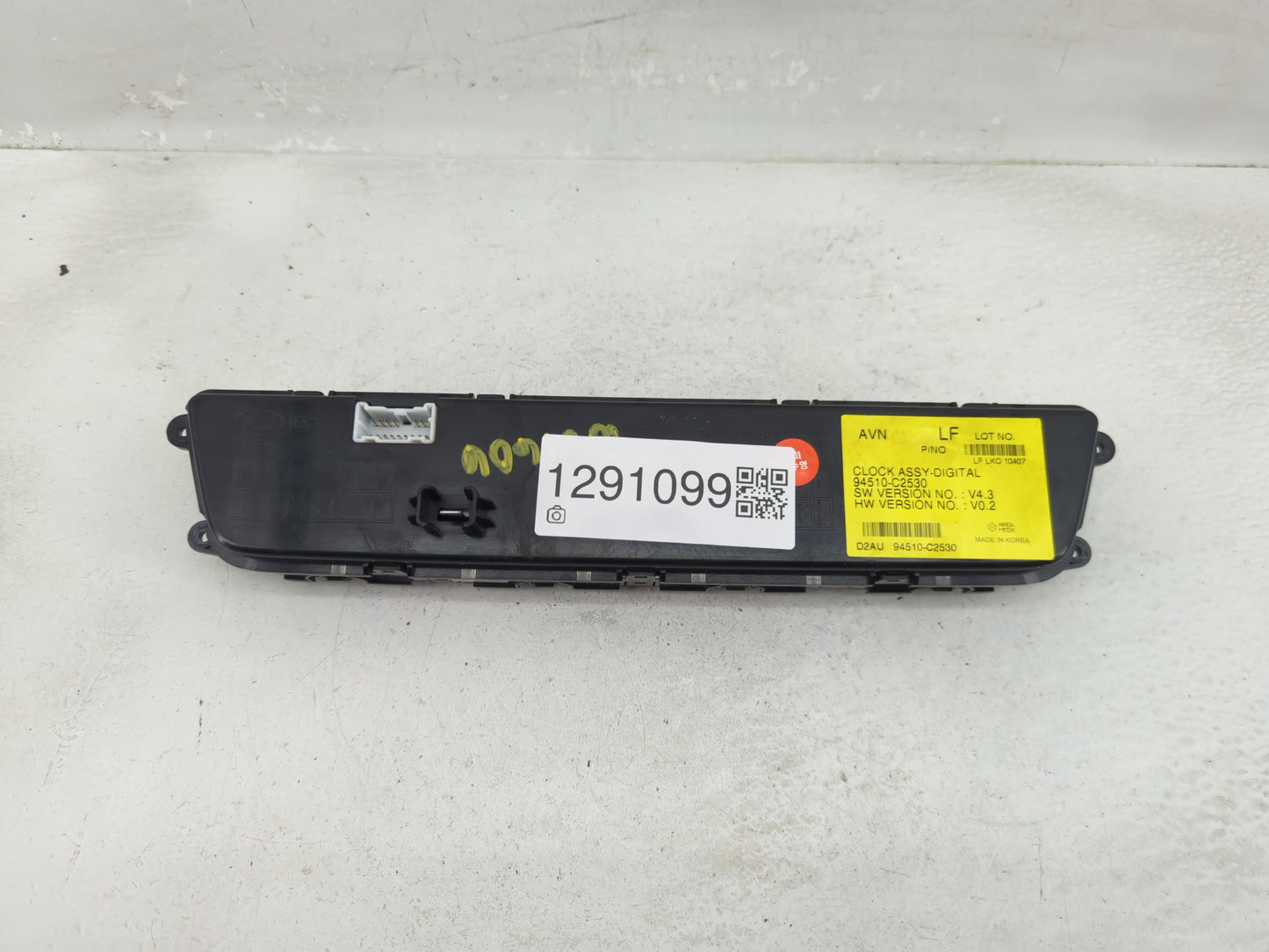 2015-2017 Hyundai Sonata Climate Control Module Temperature AC/Heater Replacement P/N:94510-C2530 Fits Fits 2015 2016 2017 O