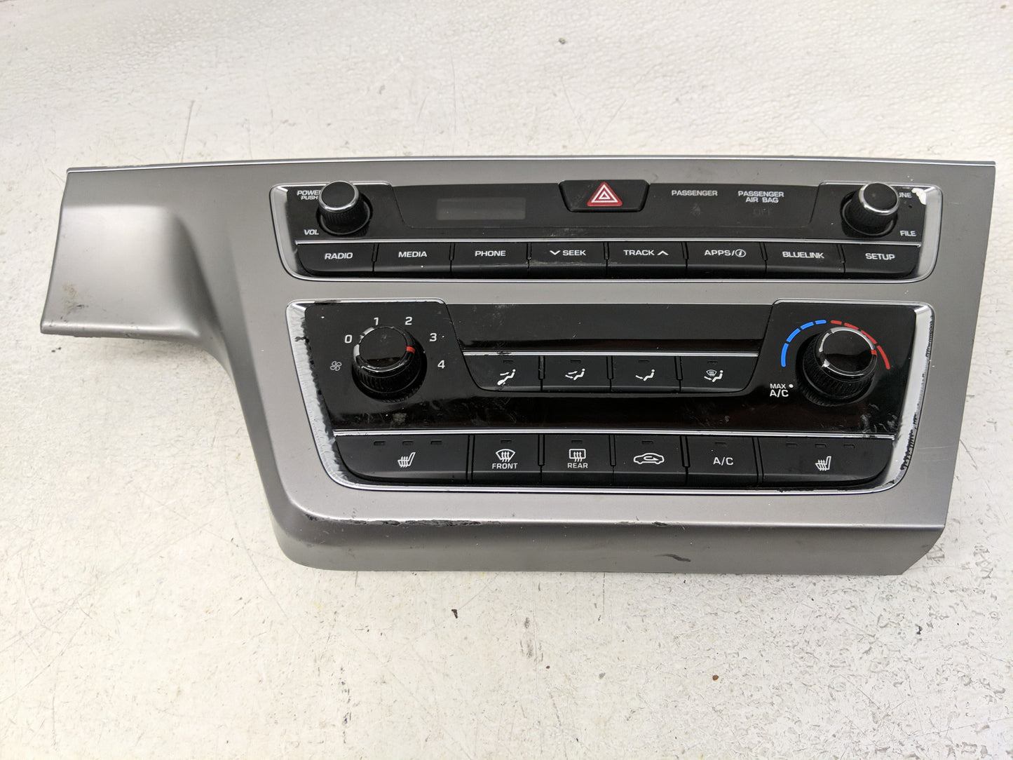 2015-2017 Hyundai Sonata Climate Control Module Temperature AC/Heater Replacement P/N:94510-C2530 Fits Fits 2015 2016 2017 O
