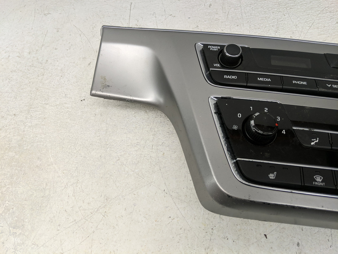 2015-2017 Hyundai Sonata Climate Control Module Temperature AC/Heater Replacement P/N:94510-C2530 Fits Fits 2015 2016 2017 O