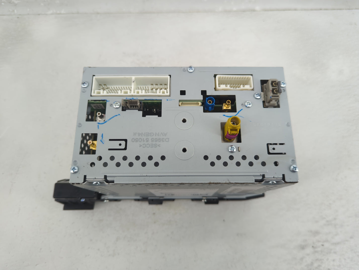 2017 Hyundai Sonata Radio AM FM Cd Player Receiver Replacement P/N:96560-E67004X Fits OEM Used Auto Parts - Oemusedautoparts