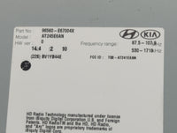 2017 Hyundai Sonata Radio AM FM Cd Player Receiver Replacement P/N:96560-E67004X Fits OEM Used Auto Parts - Oemusedautoparts