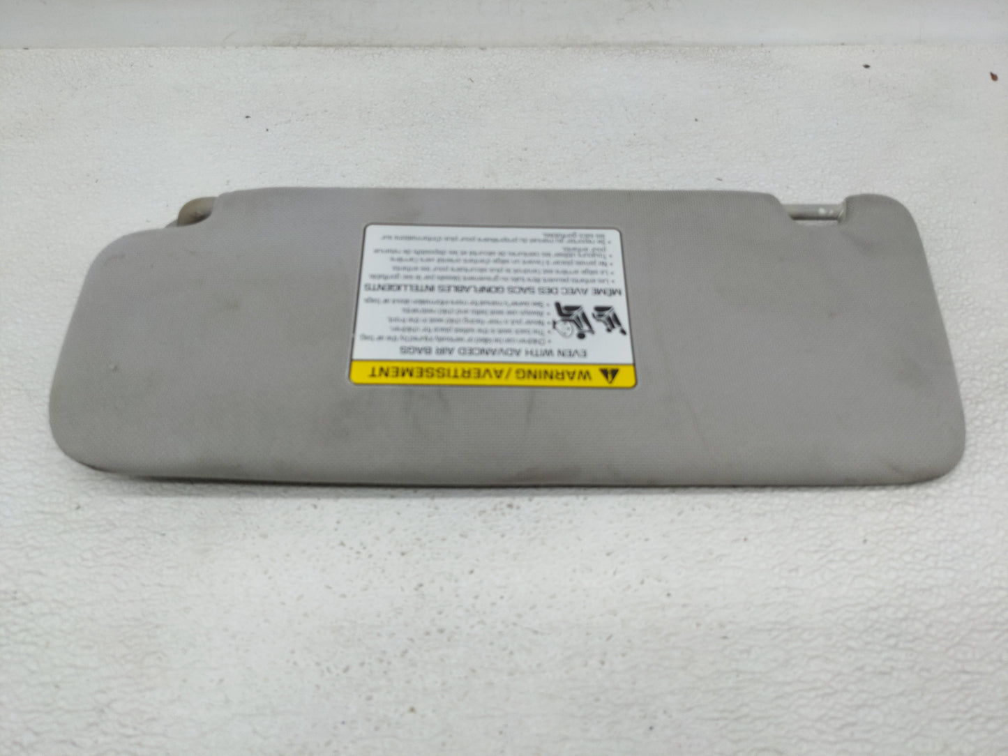 2016-2019 Hyundai Sonata Sun Visor Shade Replacement Passenger Right Mirror Fits Fits 2016 2017 2018 2019 OEM Used Auto Part