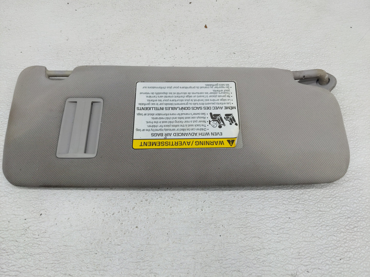 2016-2019 Hyundai Sonata Sun Visor Shade Replacement Driver Left Mirror Fits Fits 2016 2017 2018 2019 OEM Used Auto Parts - 