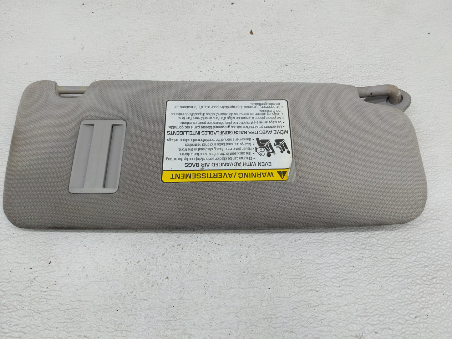 2016-2019 Hyundai Sonata Sun Visor Shade Replacement Driver Left Mirror Fits Fits 2016 2017 2018 2019 OEM Used Auto Parts - 