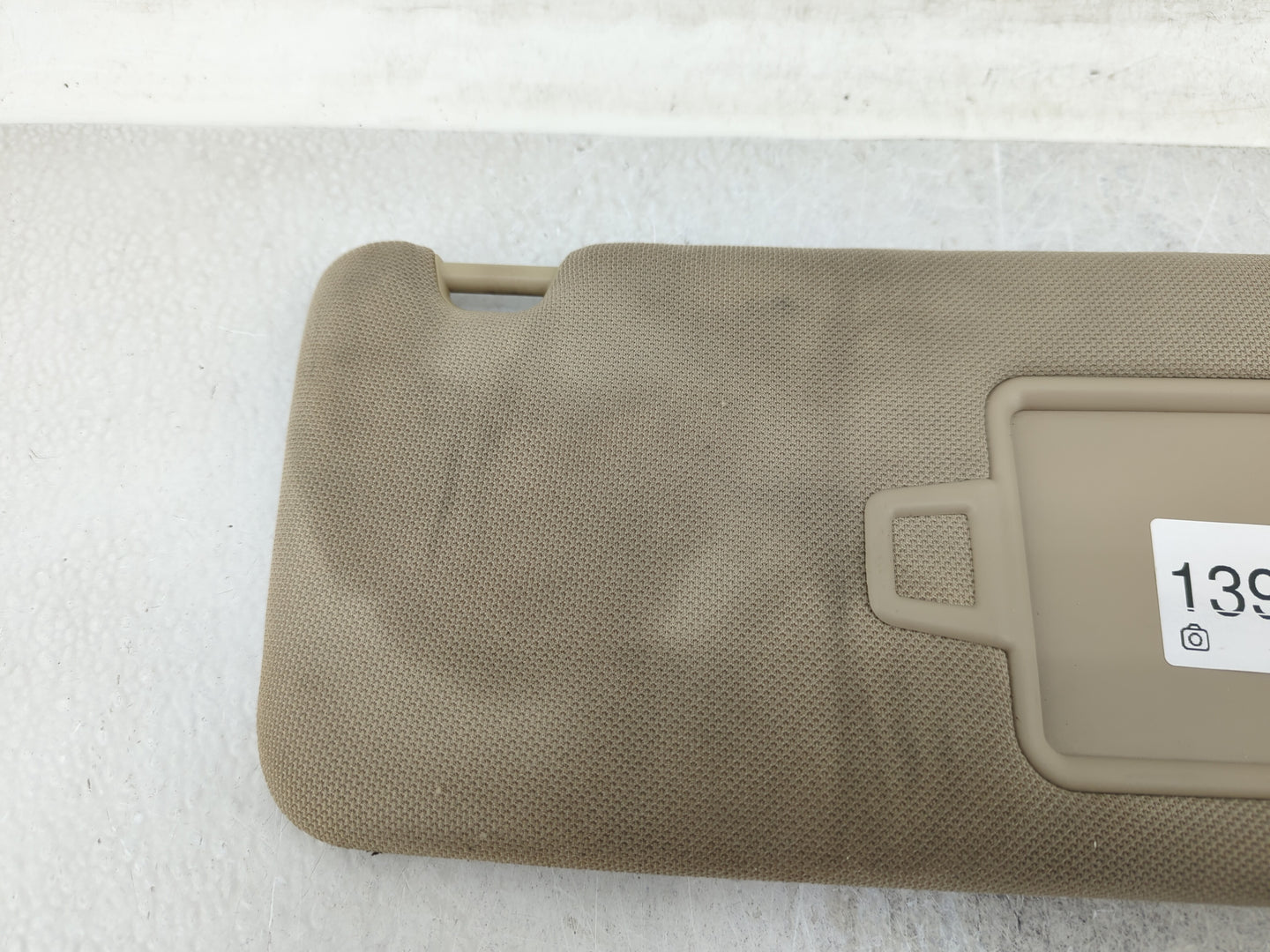 2015-2019 Hyundai Sonata Sun Visor Shade Replacement Passenger Right Mirror Fits Fits 2015 2016 2017 2018 2019 OEM Used Auto
