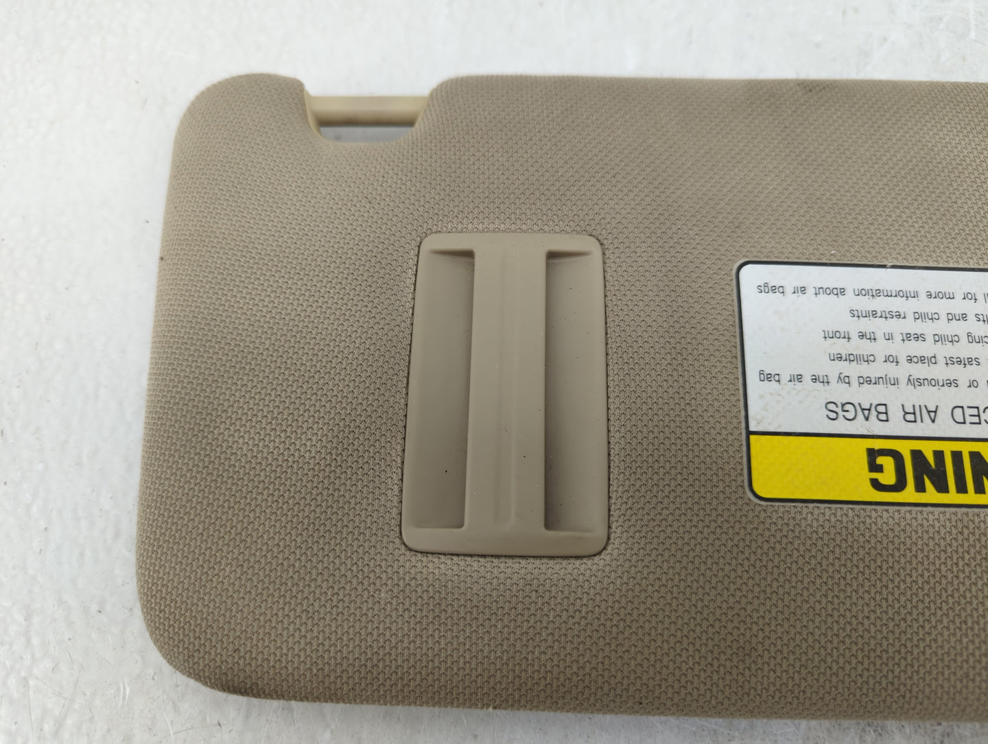 2015-2019 Hyundai Sonata Sun Visor Shade Replacement Driver Left Mirror Fits Fits 2015 2016 2017 2018 2019 OEM Used Auto Par