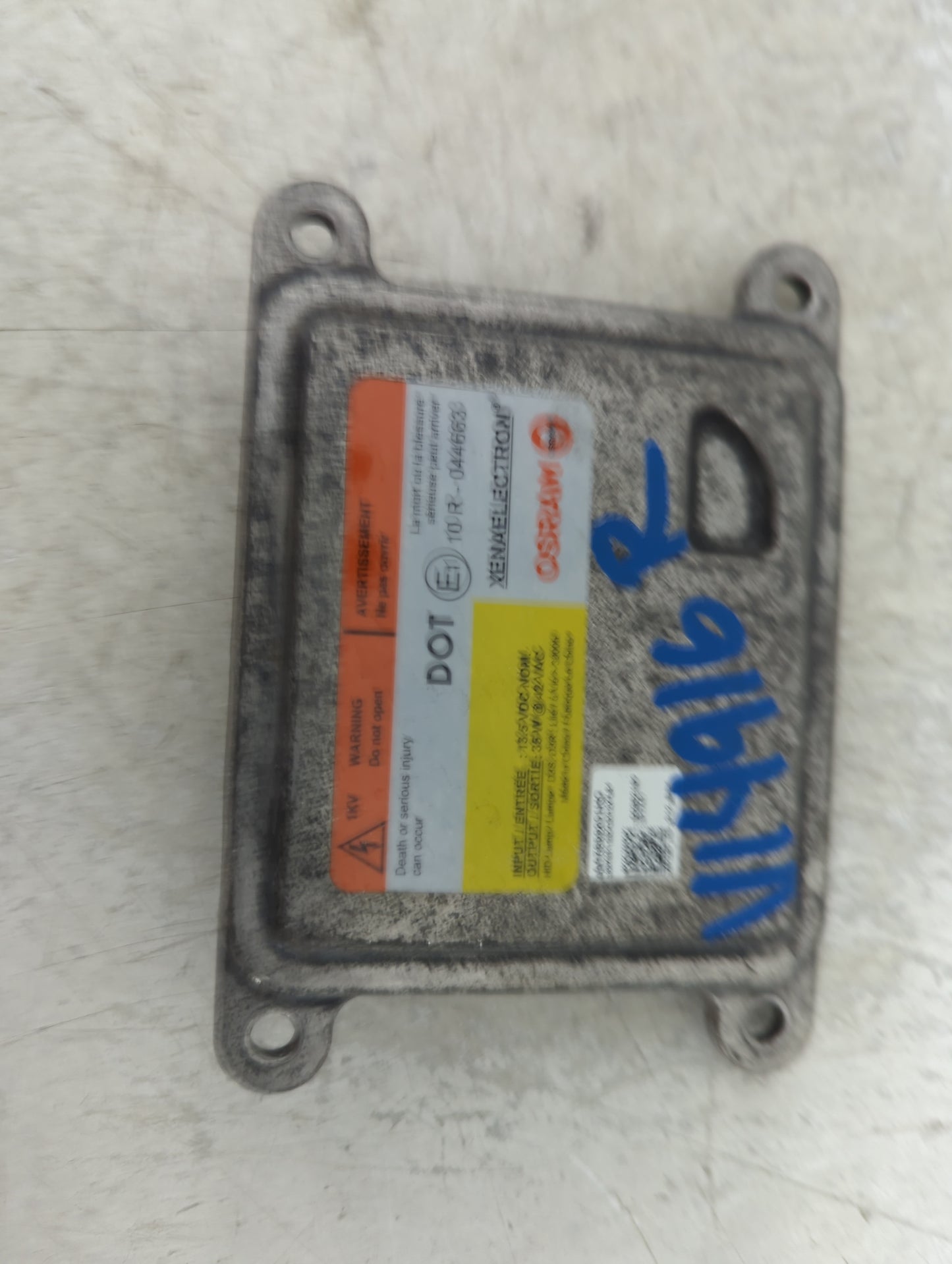 2017 Hyundai Sonata Headlight Ballast Head Light - Oemusedautoparts1.com