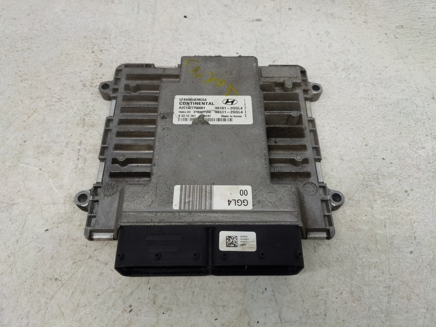 2015-2017 Hyundai Sonata PCM Engine Control Computer ECU ECM PCU OEM P/N:39111-2GGL4 39101-2GGL4 Fits Fits 2015 2016 2017 OE