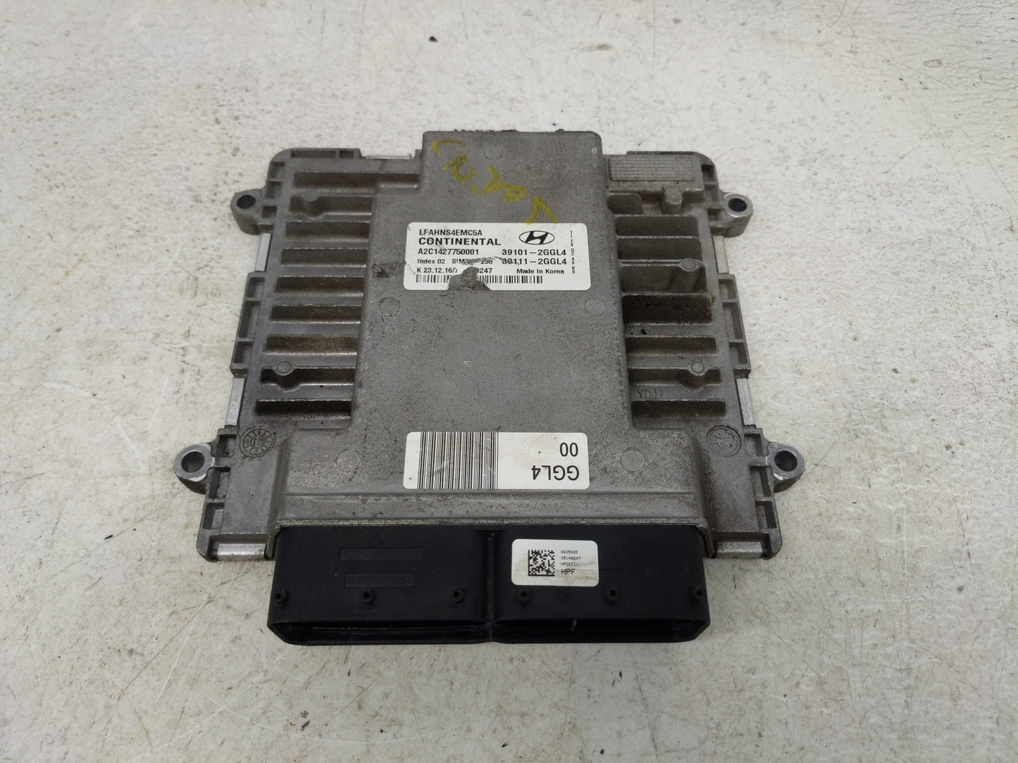 2015-2017 Hyundai Sonata PCM Engine Control Computer ECU ECM PCU OEM P/N:39111-2GGL4 39101-2GGL4 Fits Fits 2015 2016 2017 OE