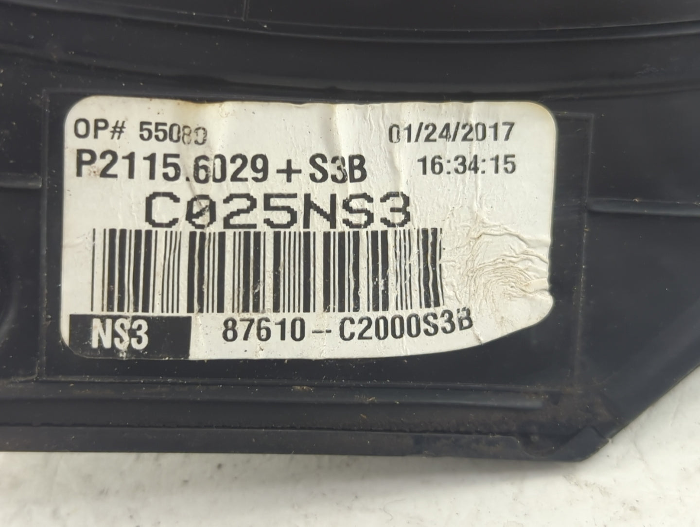 2017 Hyundai Sonata Driver Side View Mirror - Left Door Mirror OEM Used - Oemusedautoparts1.com