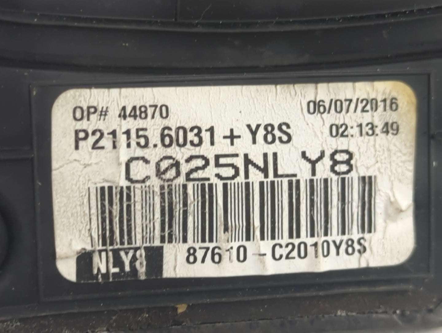 2017 Hyundai Sonata Driver Side View Mirror - Left Door Mirror OEM Used - Oemusedautoparts1.com