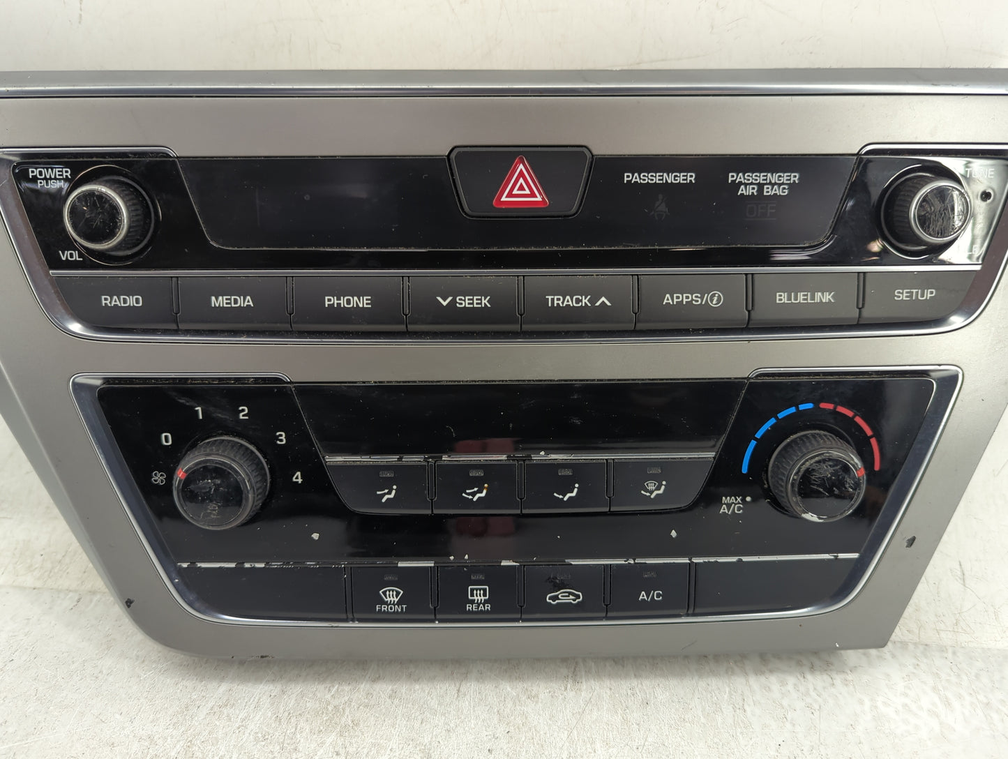 2015-2017 Hyundai Sonata Climate Control Module Temperature AC/Heater Replacement P/N:94510-C2530 Fits Fits 2015 2016 2017 O