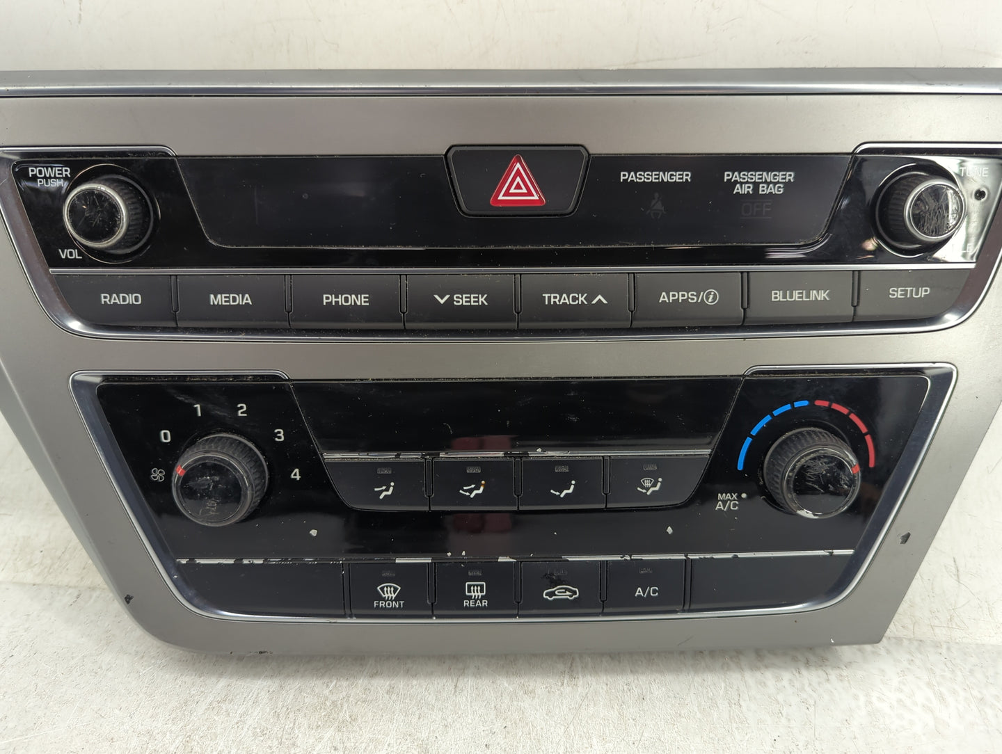 2015-2017 Hyundai Sonata Climate Control Module Temperature AC/Heater Replacement P/N:94510-C2530 Fits Fits 2015 2016 2017 O