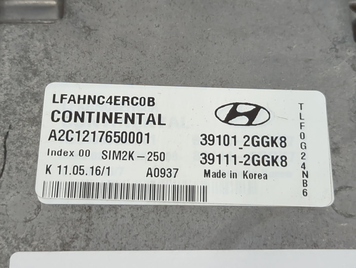 2015-2017 Hyundai Sonata PCM Engine Control Computer ECU ECM PCU OEM P/N:39111-2GGK8 39101-2GGK8 Fits 2015 2016 2017 OEM Use