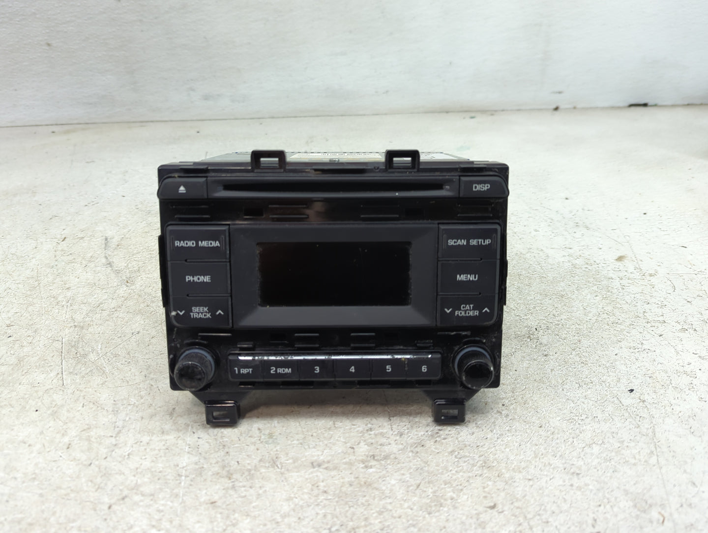 2016-2017 Hyundai Sonata Radio AM FM Cd Player Receiver Replacement P/N:96170-C20504X Fits Fits 2016 2017 OEM Used Auto Part