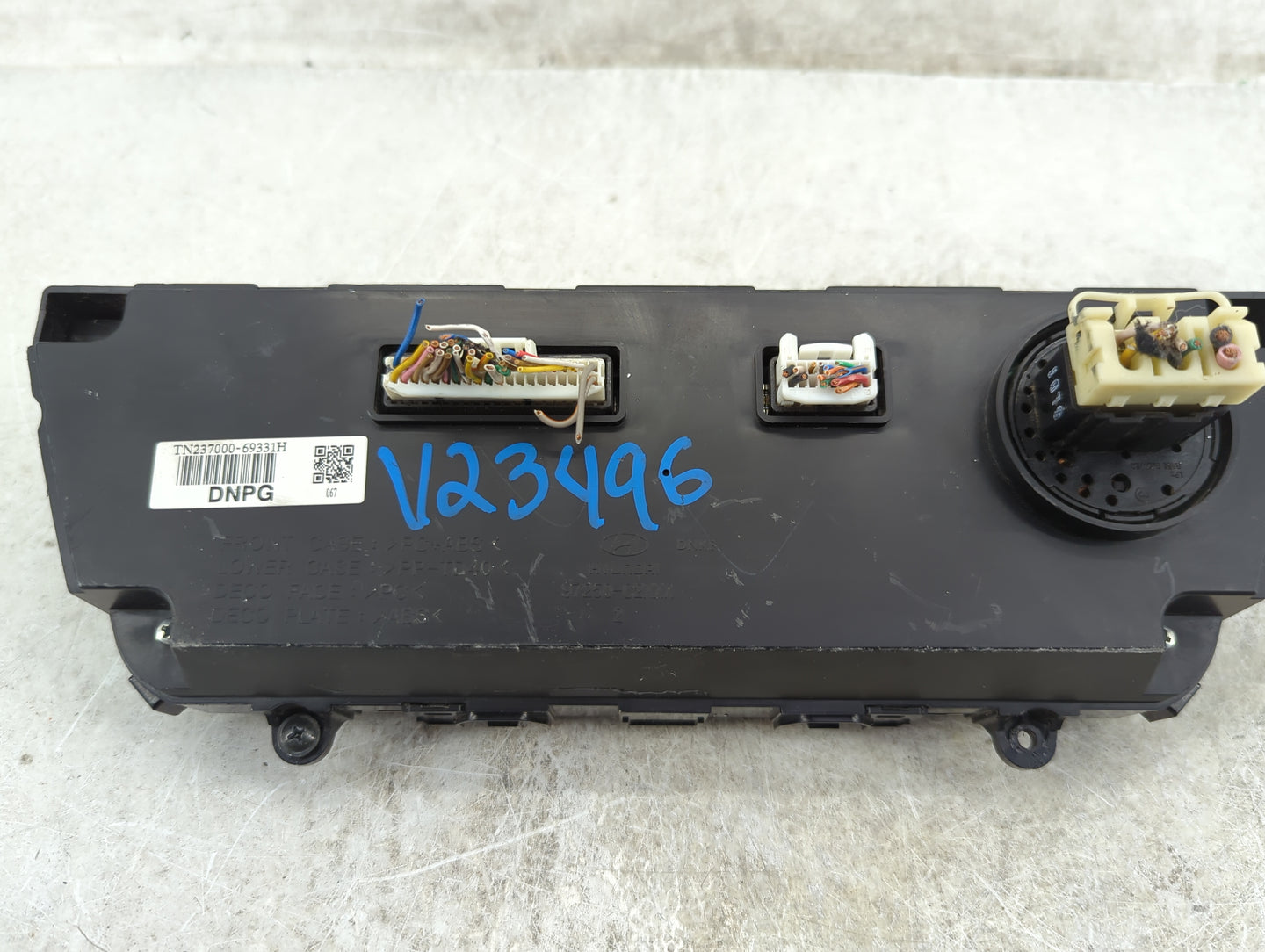 2015-2017 Hyundai Sonata Climate Control Module Temperature AC/Heater Replacement P/N:97250-C2041 237000-69331H Fits OEM Use