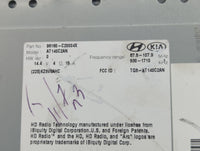 2016-2017 Hyundai Sonata Radio AM FM Cd Player Receiver Replacement P/N:96160-C20004X Fits Fits 2016 2017 OEM Used Auto Part