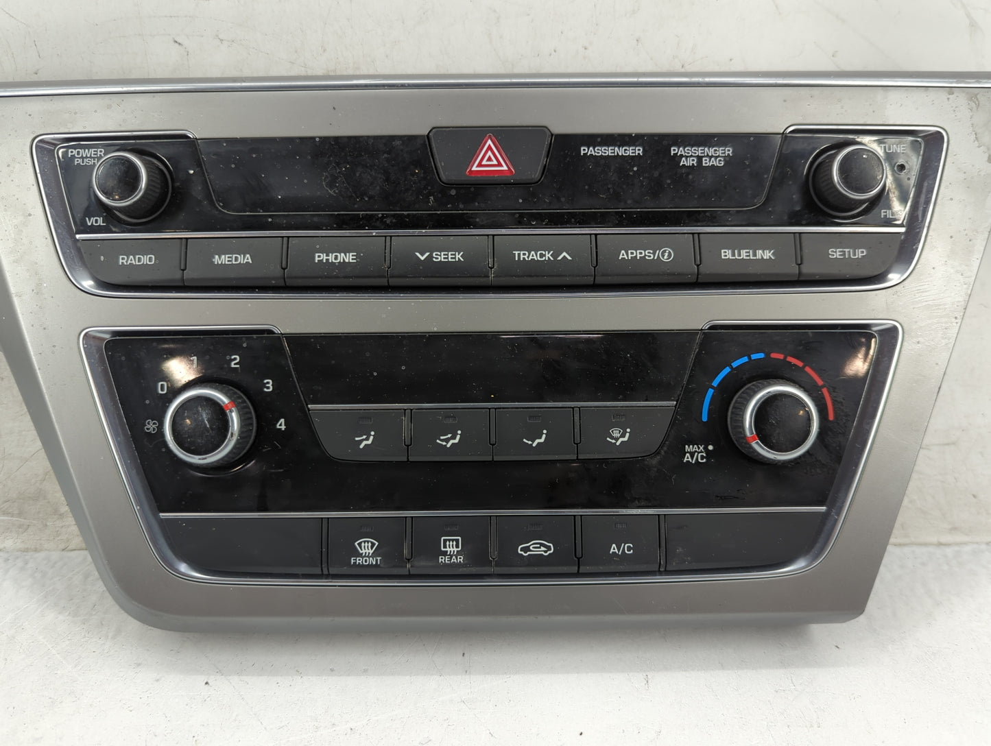 2015-2017 Hyundai Sonata Climate Control Module Temperature AC/Heater Replacement P/N:94510-C2530 Fits Fits 2015 2016 2017 O
