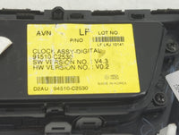 2017 Hyundai Sonata Climate Control Module Temperature AC/Heater Replacement P/N:94510-C2530 Fits OEM Used Auto Parts - Oemu