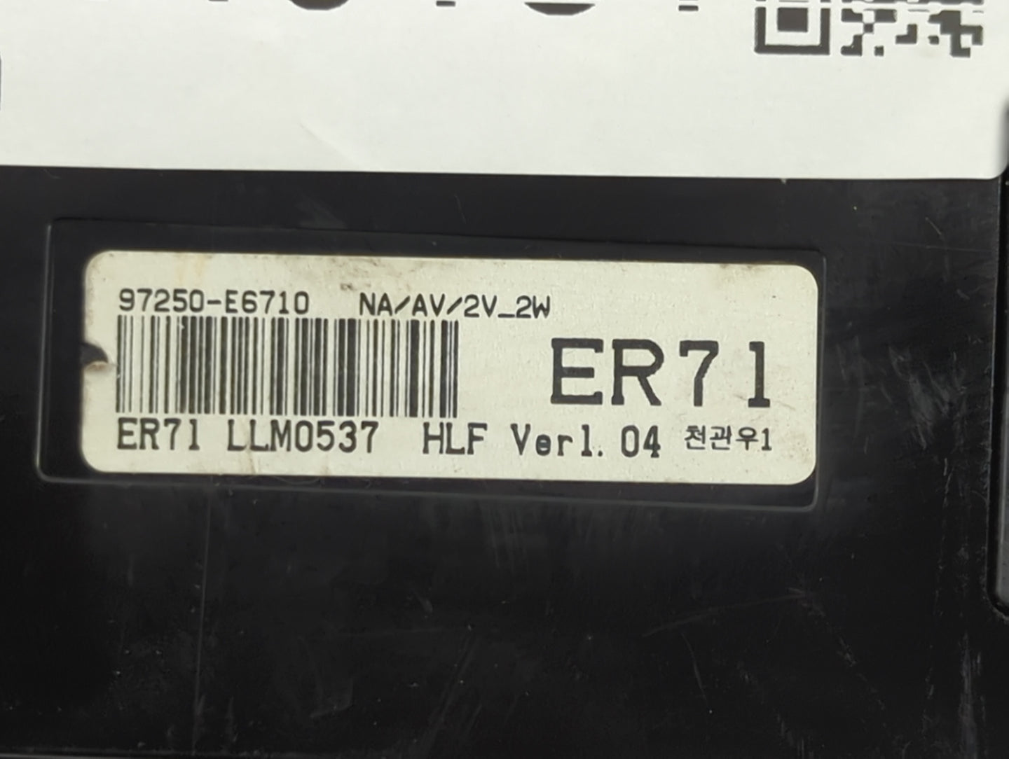 2015-2017 Hyundai Sonata Climate Control Module Temperature AC/Heater Replacement P/N:97250-E6710 Fits Fits 2015 2016 2017 O