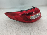 2015-2017 Hyundai Sonata Tail Light Assembly Driver Left OEM P/N:92401-C2000 Fits Fits 2015 2016 2017 OEM Used Auto Parts - 