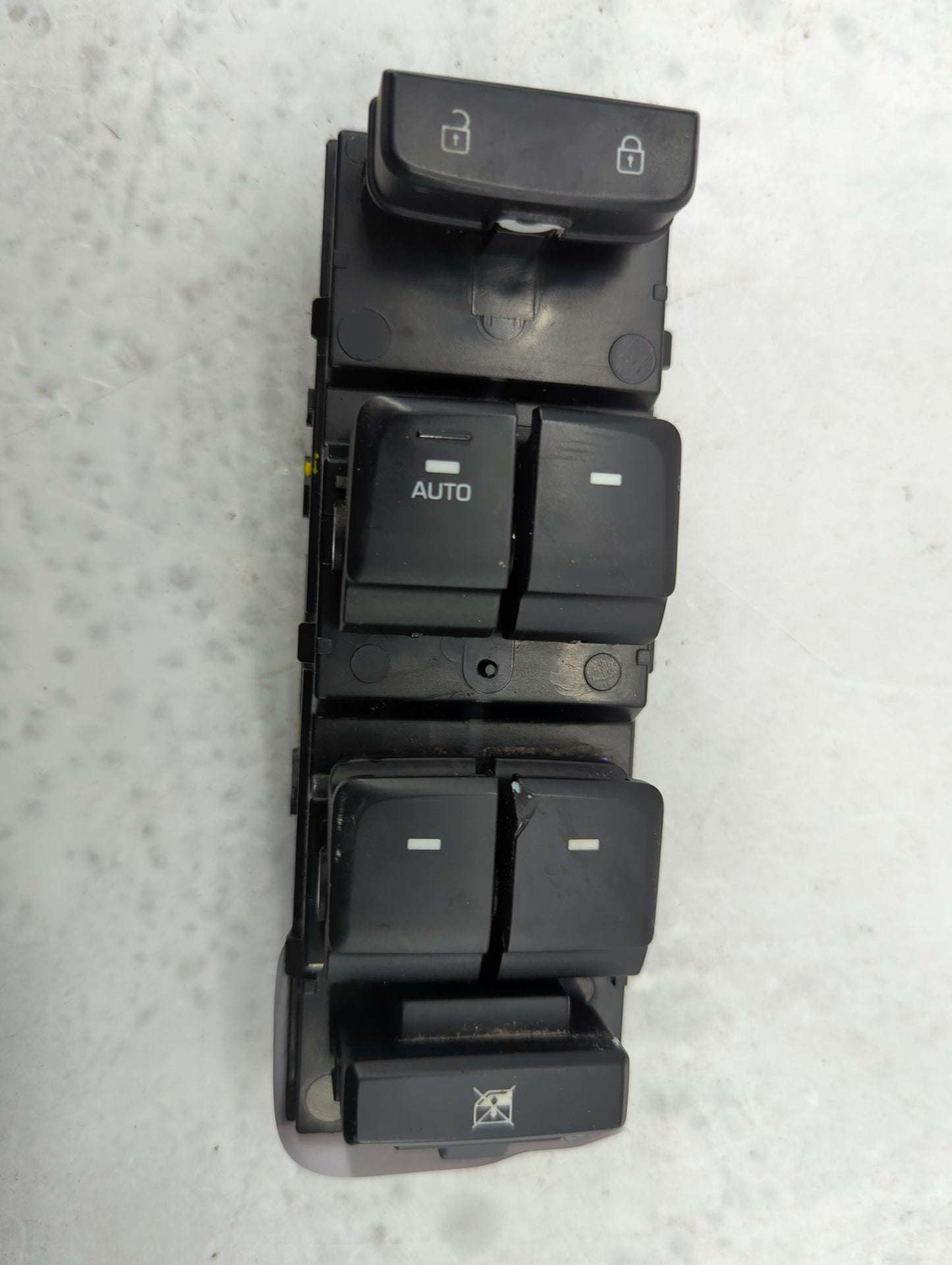 2015-2019 Hyundai Sonata Master Power Window Switch Replacement Driver Side Left P/N:93570-C1000 QB46601 Fits OEM Used Auto 
