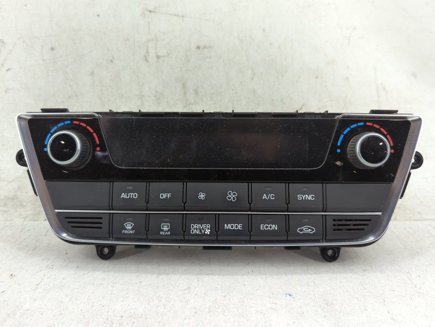 2017 Hyundai Sonata Climate Control Module Temperature AC/Heater Replacement P/N:97250-E6820 Fits OEM Used Auto Parts - Oemu