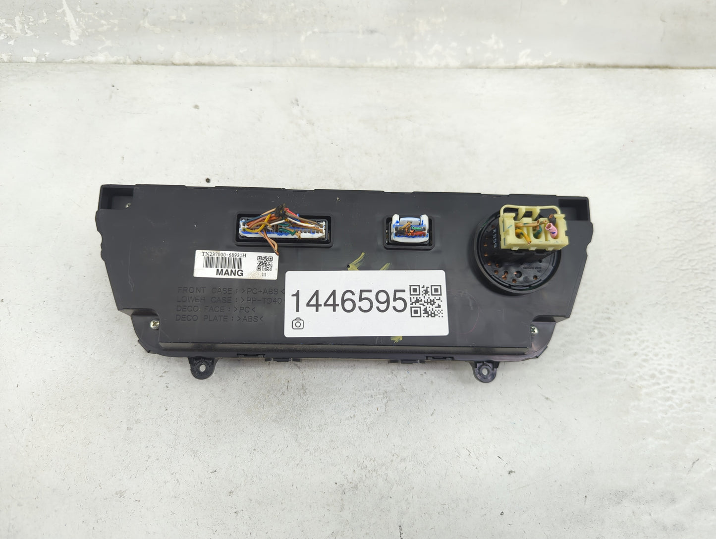 2017 Hyundai Sonata Climate Control Module Temperature AC/Heater Replacement P/N:TN237000-68931H Fits OEM Used Auto Parts - 