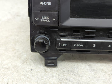 2016-2017 Hyundai Sonata Radio AM FM Cd Player Receiver Replacement P/N:96170-C20504X 96170C20504X Fits Fits 2016 2017 OEM Used Auto Parts