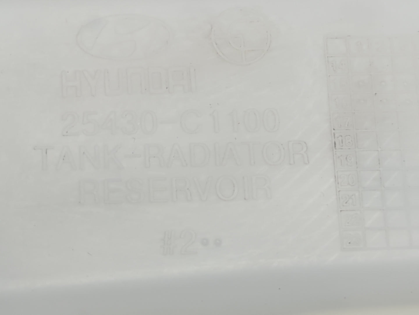 2015-2019 Hyundai Sonata Radiator Coolant Overflow Expansion Tank Bottle 1449327 - Oemusedautoparts1.com
