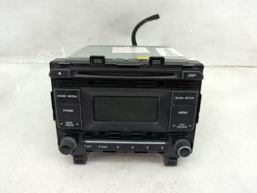2016-2017 Hyundai Sonata Radio AM FM Cd Player Receiver Replacement P/N:96170-C20504X Fits Fits 2016 2017 OEM Used Auto Part
