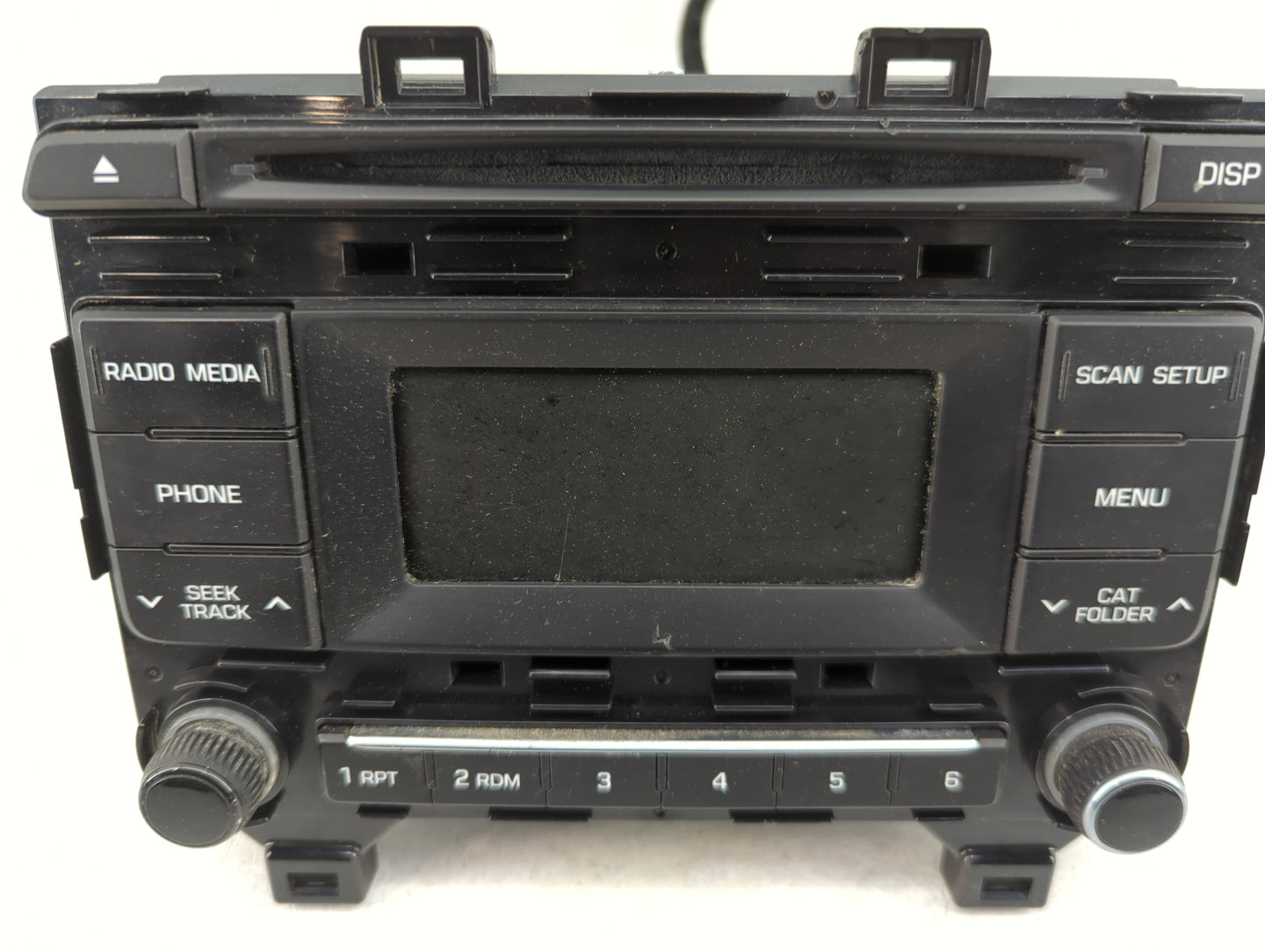 2016-2017 Hyundai Sonata Radio AM FM Cd Player Receiver Replacement P/N:96170-C20504X Fits Fits 2016 2017 OEM Used Auto Part