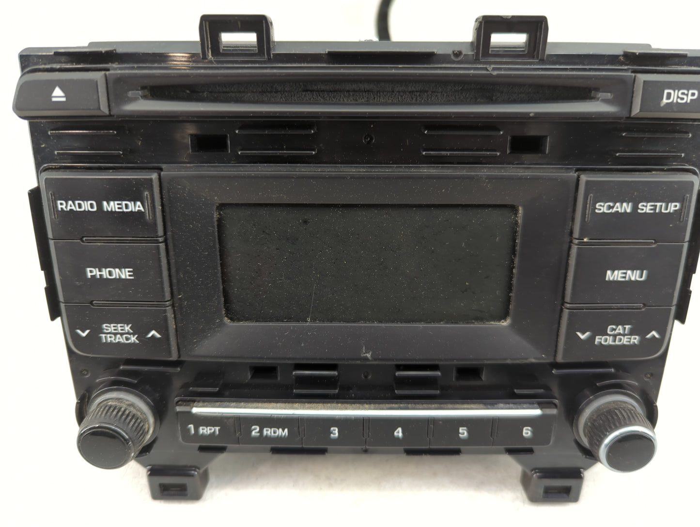 2016-2017 Hyundai Sonata Radio AM FM Cd Player Receiver Replacement P/N:96170-C20504X Fits Fits 2016 2017 OEM Used Auto Part