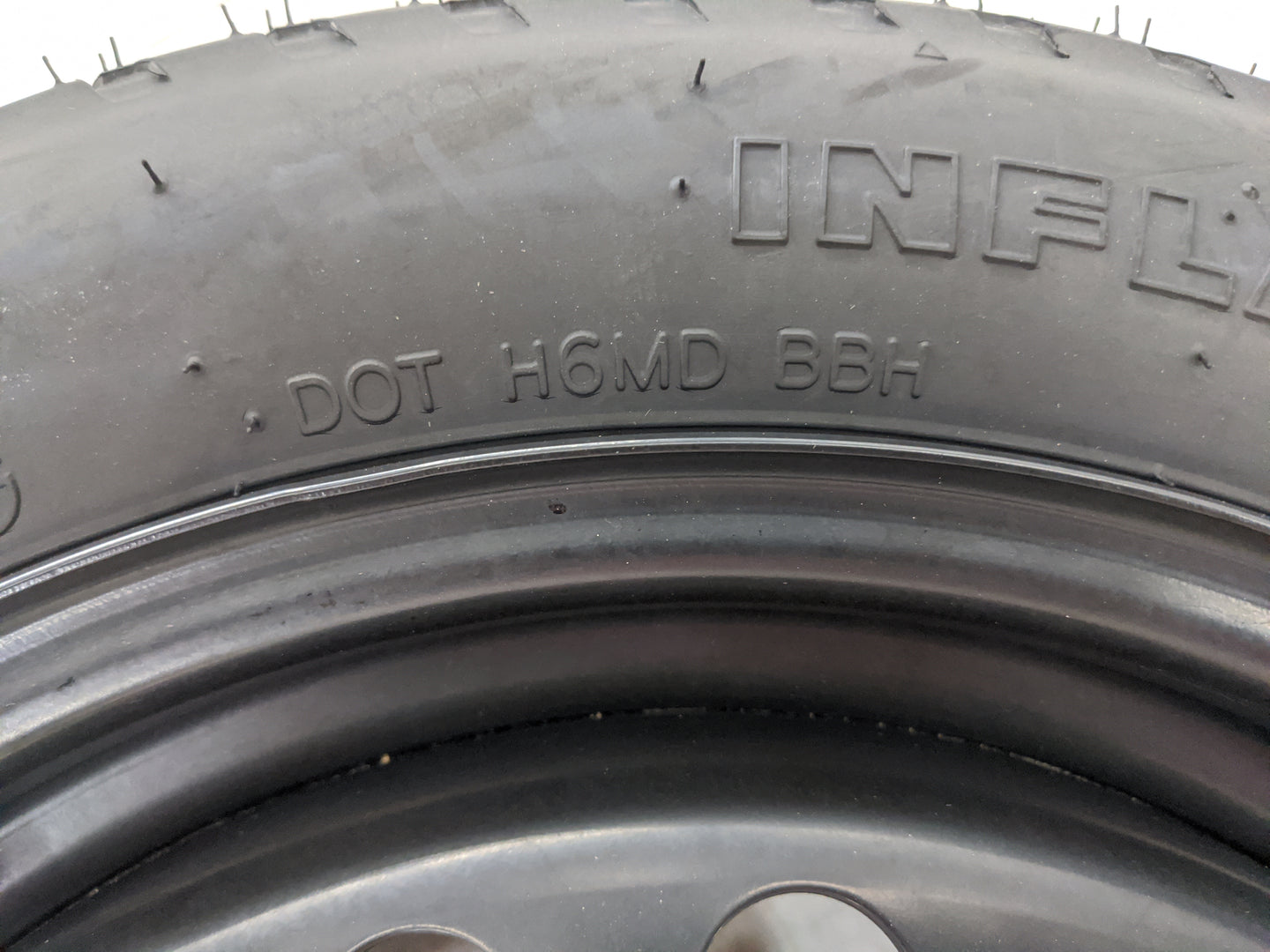 2015-2022 Hyundai Sonata Spare Donut Tire Wheel Rim Oem 1461518 - Oemusedautoparts1.com
