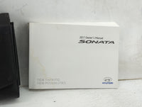 2017 Hyundai Sonata Owners Manual Book Guide P/N:HC10-EU6DG OEM Used Auto Parts - Oemusedautoparts1.com