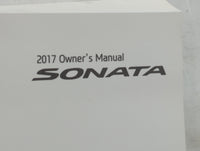 2017 Hyundai Sonata Owners Manual Book Guide P/N:HC10-EU6DG OEM Used Auto Parts - Oemusedautoparts1.com