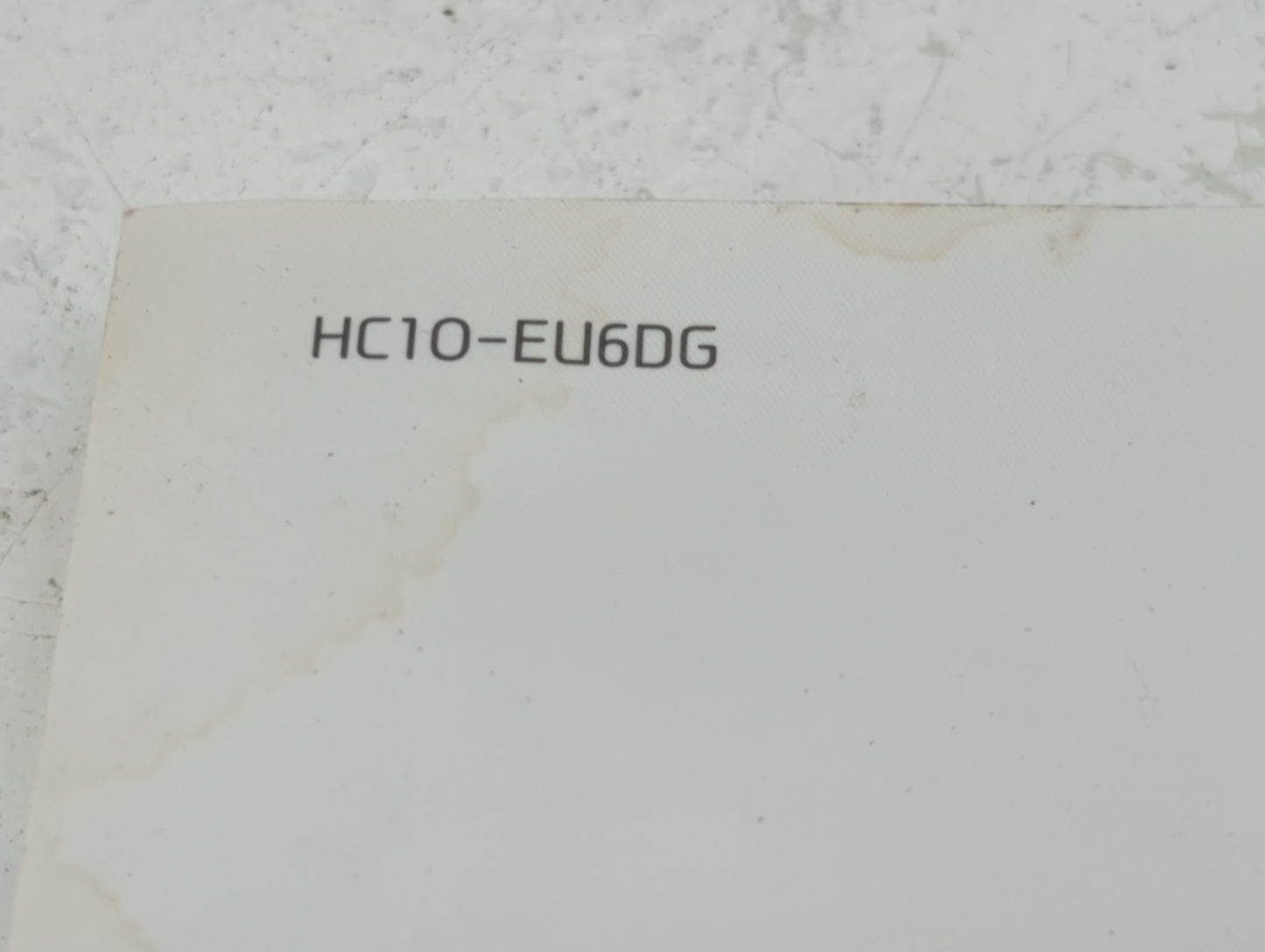 2017 Hyundai Sonata Owners Manual Book Guide P/N:HC10-EU6DG OEM Used Auto Parts - Oemusedautoparts1.com