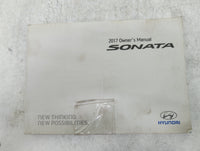 2017 Hyundai Sonata Owners Manual Book Guide P/N:HC10-EU69D OEM Used Auto Parts - Oemusedautoparts1.com