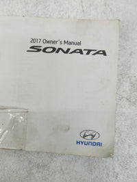 2017 Hyundai Sonata Owners Manual Book Guide P/N:HC10-EU69D OEM Used Auto Parts - Oemusedautoparts1.com